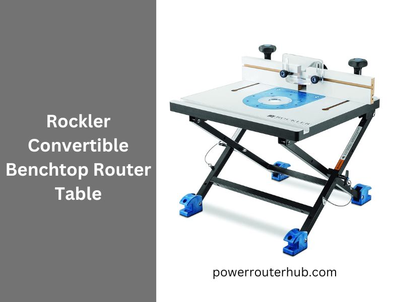 Rockler Convertible Benchtop Router Table