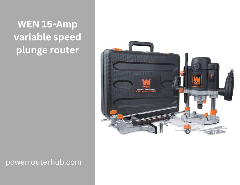 WEN 15-Amp variable speed plunge router